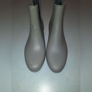 SAM EDELMAN - Tinsley Ankle Rain Boot Gray Size 8